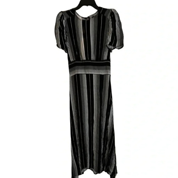 AFRM Lala High Neck Midi Dress Size Medium - Picture 6 of 13